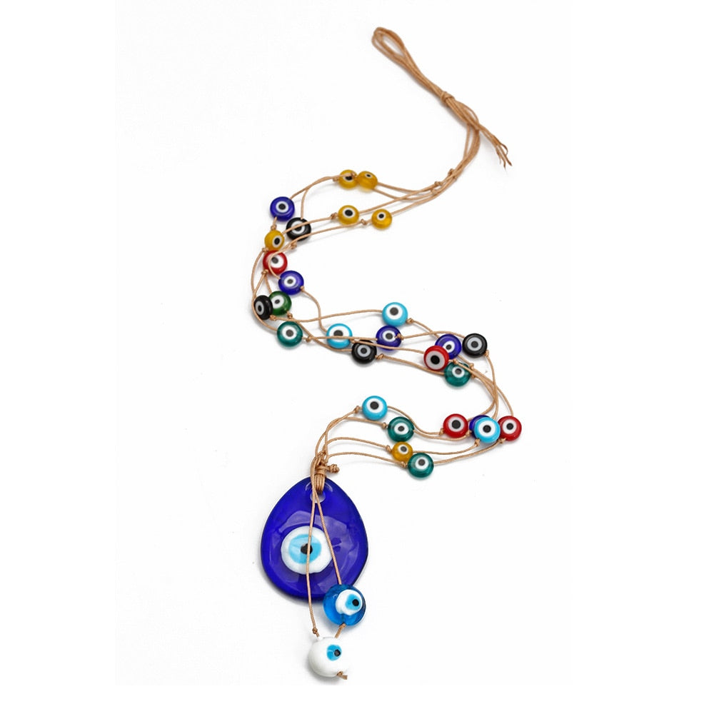 Geluksamulet met Grieks blauw oog 1 Geluksamulet met Grieks blauw oog