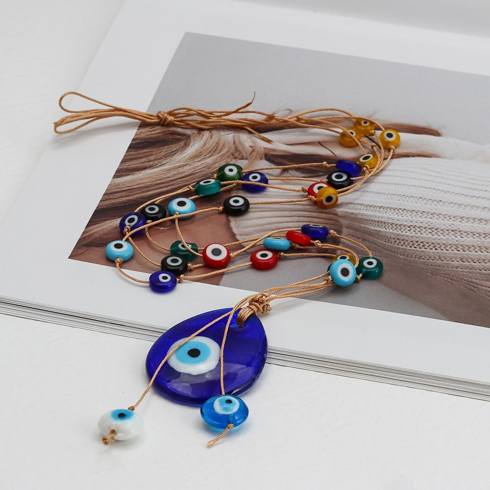 Geluksamulet met Grieks blauw oog 4 Geluksamulet met Grieks blauw oog - Image 4