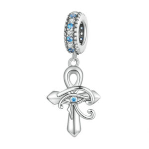 Ankh levenskruis hanger met Oog van Horus